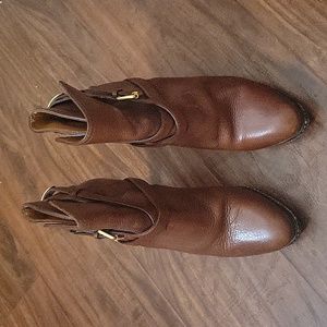 Ralph Lauren Collection Leather Ankle Boots